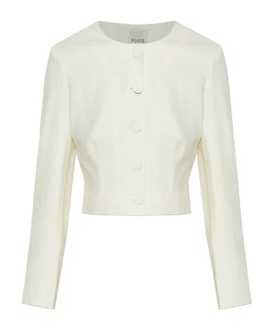 Posse Long-sleeved Jacket In White