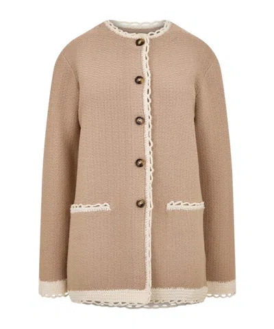 Posse Long-sleeved Knitted Cardigan In Multi