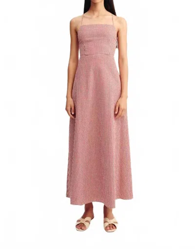 Posse Lori Dress In Red Gingham