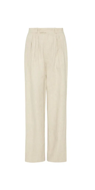 Posse Louis Trouser Natural In Neutral