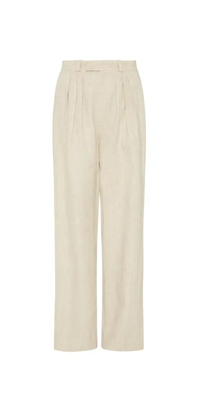 Posse Louis Trouser Natural In Beige