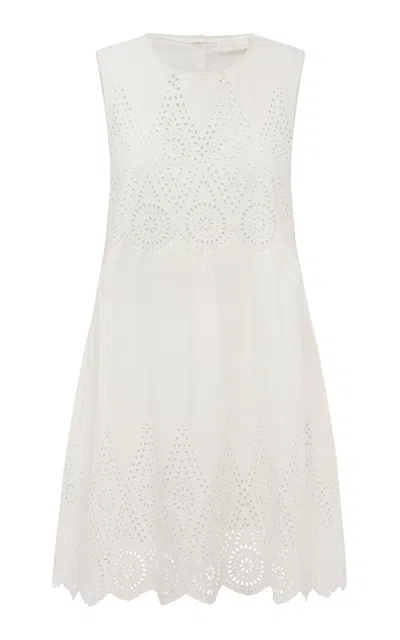 Posse Louisa Mini Dress In White