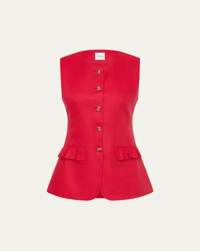 POSSE MATILDA LINEN GILET
