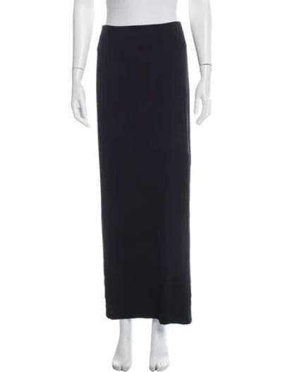 Pre-owned Posse Midi Length Skirt In Black