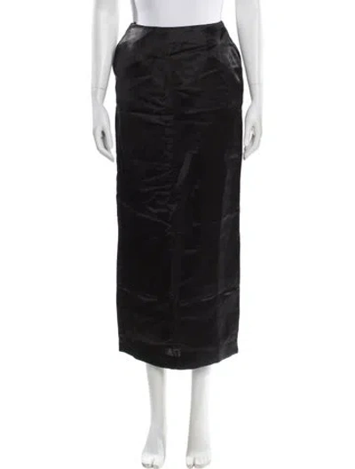 Pre-owned Posse Midi Length Skirt W/ Tags In Gray