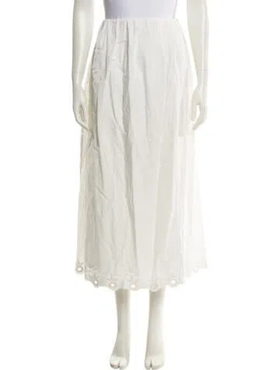 Pre-owned Posse Midi Length Skirt W/ Tags In Neutral