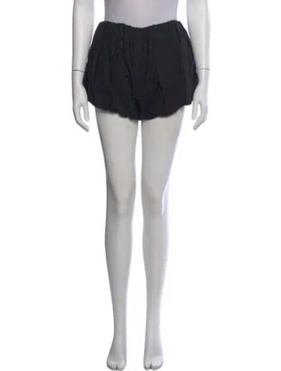 Pre-owned Posse Mini Shorts In Black