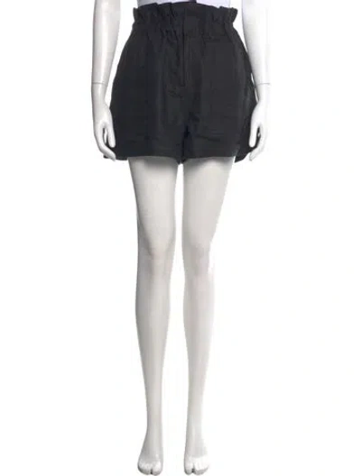 Pre-owned Posse Mini Shorts In Black