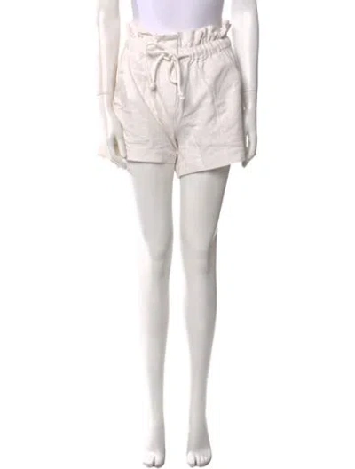 Pre-owned Posse Mini Shorts In Neutral