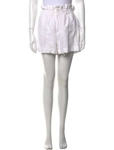Pre-owned Posse Mini Shorts In Neutral