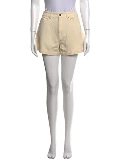 Pre-owned Posse Mini Shorts In Neutrals