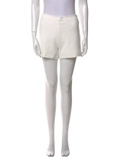 Pre-owned Posse Mini Shorts W/ Tags In Neutral