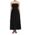 Posse Mylah Strapless Dress In Black