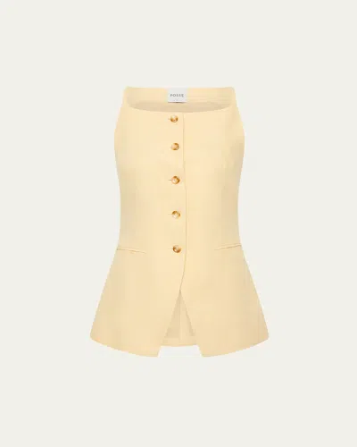 Posse Nancy Linen Gilet