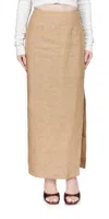 Posse Nancy Pencil Skirt In Walnut