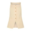 Posse Nancy Sleeve Less Jacket In Yellow