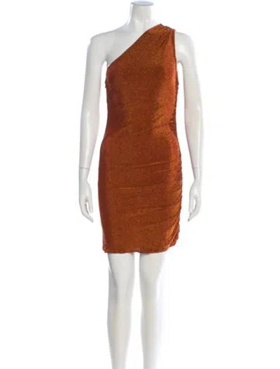 Pre-owned Posse One-shoulder Mini Dress