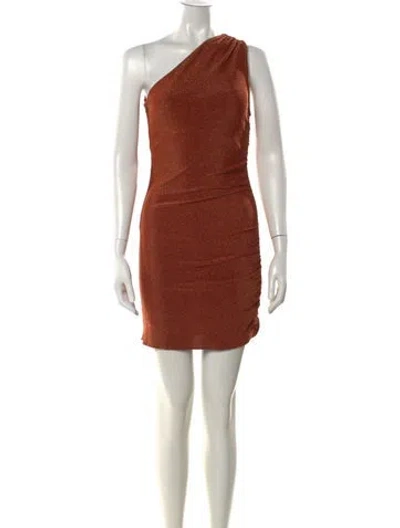 Pre-owned Posse One-shoulder Mini Dress