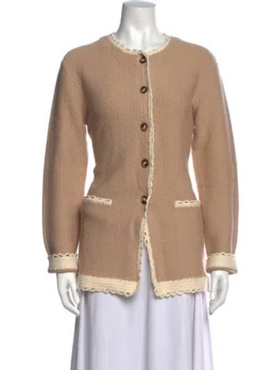 Pre-owned Posse Open Front Sweater W/ Tags In Neutrals