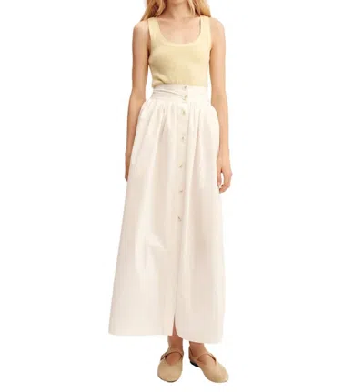 Posse Oscar Skirt In Cream In White