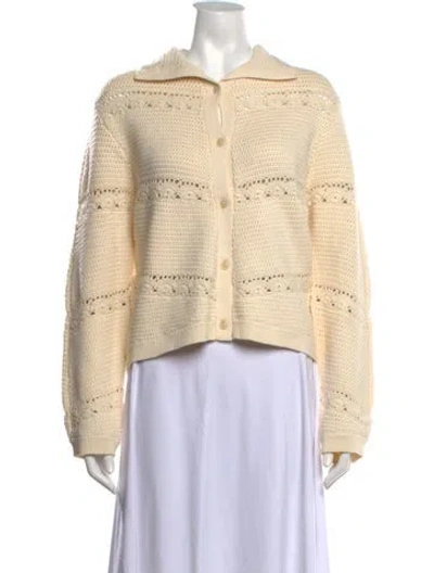Pre-owned Posse Patterned Sweater In Neutrals