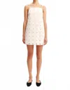 Posse Peggy Mini Dress In Vintage White In White