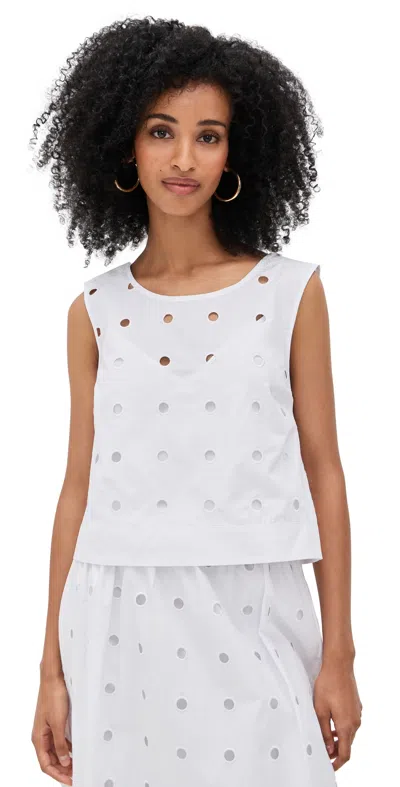 Posse Peggy Top Vintage White