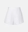 Posse Perri Linen Shorts In White