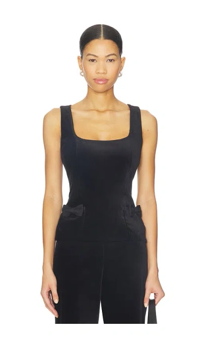 Posse Quincy Top In Black