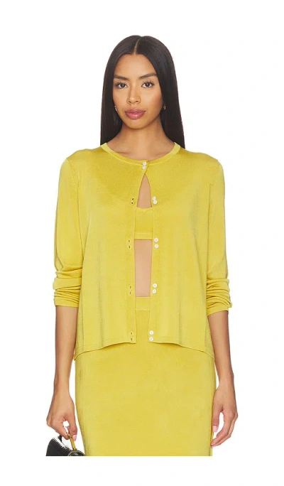 Posse Rae Cardigan In Yellow