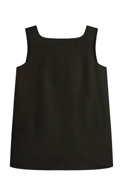 Posse Remi Linen Tunic In Black