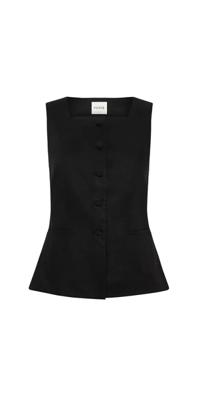 POSSE RIO VEST BLACK