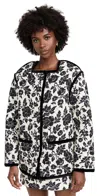 Posse Romeo Reversible Jacket In Bone/black