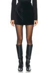 Posse Romeo Mini Skirt In Black