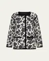 Posse Romeo Reversible Jacket In Boneblack