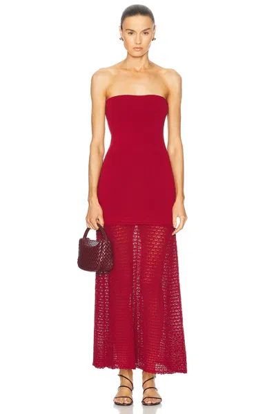Posse Romy Dress In Chilli