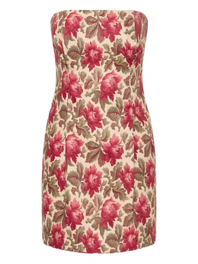 Posse Rosalie Minikleid In Neutral