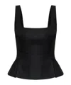 Posse Inactive Coo China Style Rosalie Top In Black