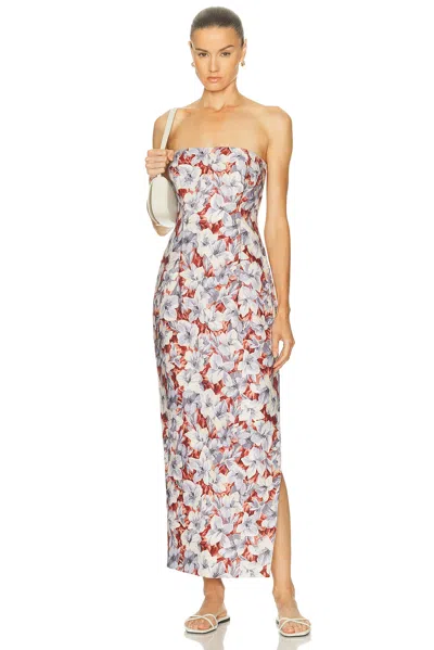 POSSE ROSALIE STRAPLESS DRESS