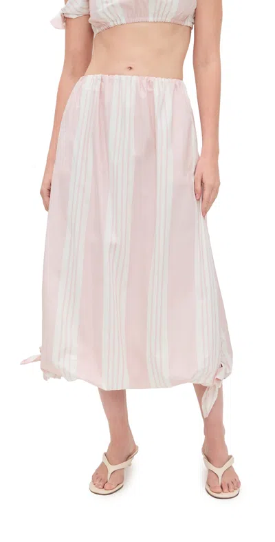 Posse Rosie Bubble Skirt Pink Stripe