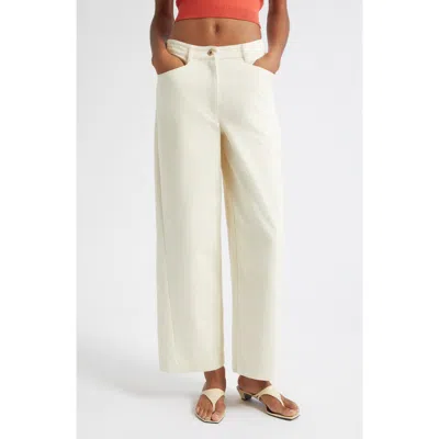 Posse Ryder Straight Leg Jeans In White