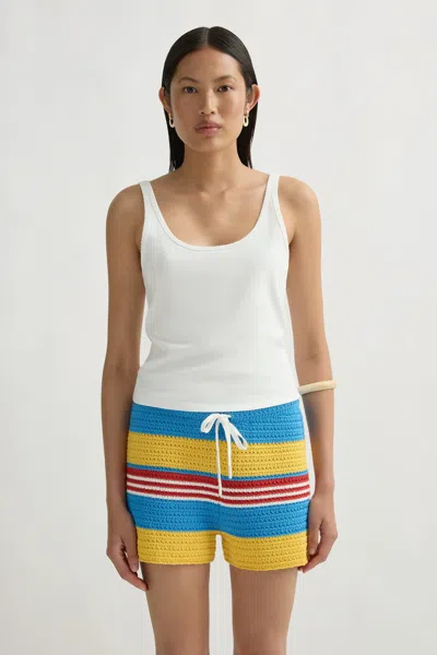 Posse Sable Tank In White