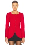 Posse Sabrina Cardigan In Ruby In Ruby