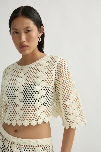 Posse Saskia Top In White