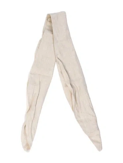 Pre-owned Posse Scarf In Neutral
