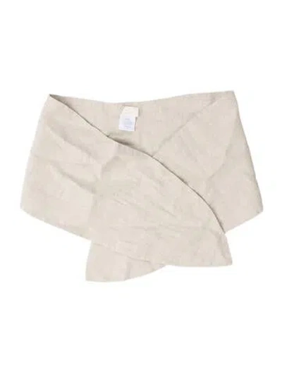 Pre-owned Posse Scarf In Neutrals