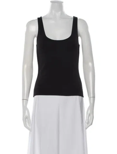 Pre-owned Posse Scoop Neck Sleeveless Top W/ Tags In Black