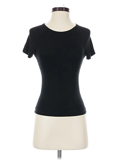 Pre-owned Posse Short Sleeve Turtleneck In Black