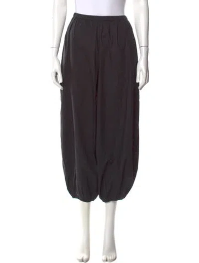 Pre-owned Posse Skinny Leg Pants In Gray