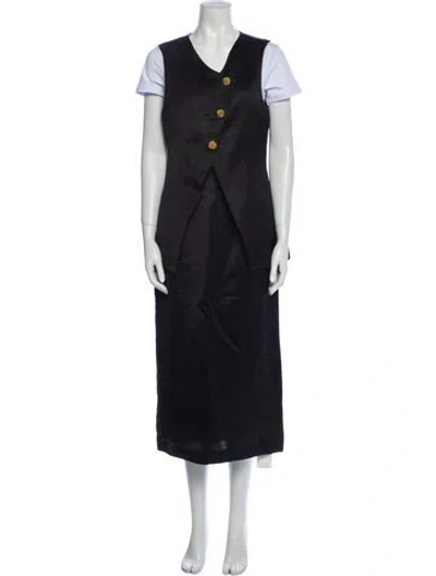 Pre-owned Posse Skirt Set In Blue